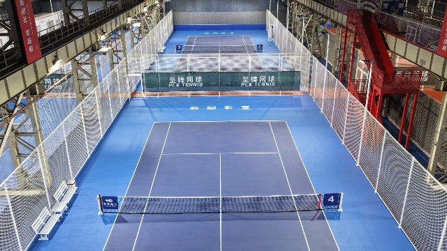室内厂房网球场建造：基础施工+优质材料缺一不可