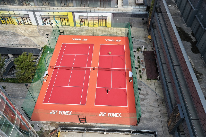 上海静安尤尼克斯网球场-2